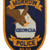 United States Morrow Police Georgia Cloth Patch