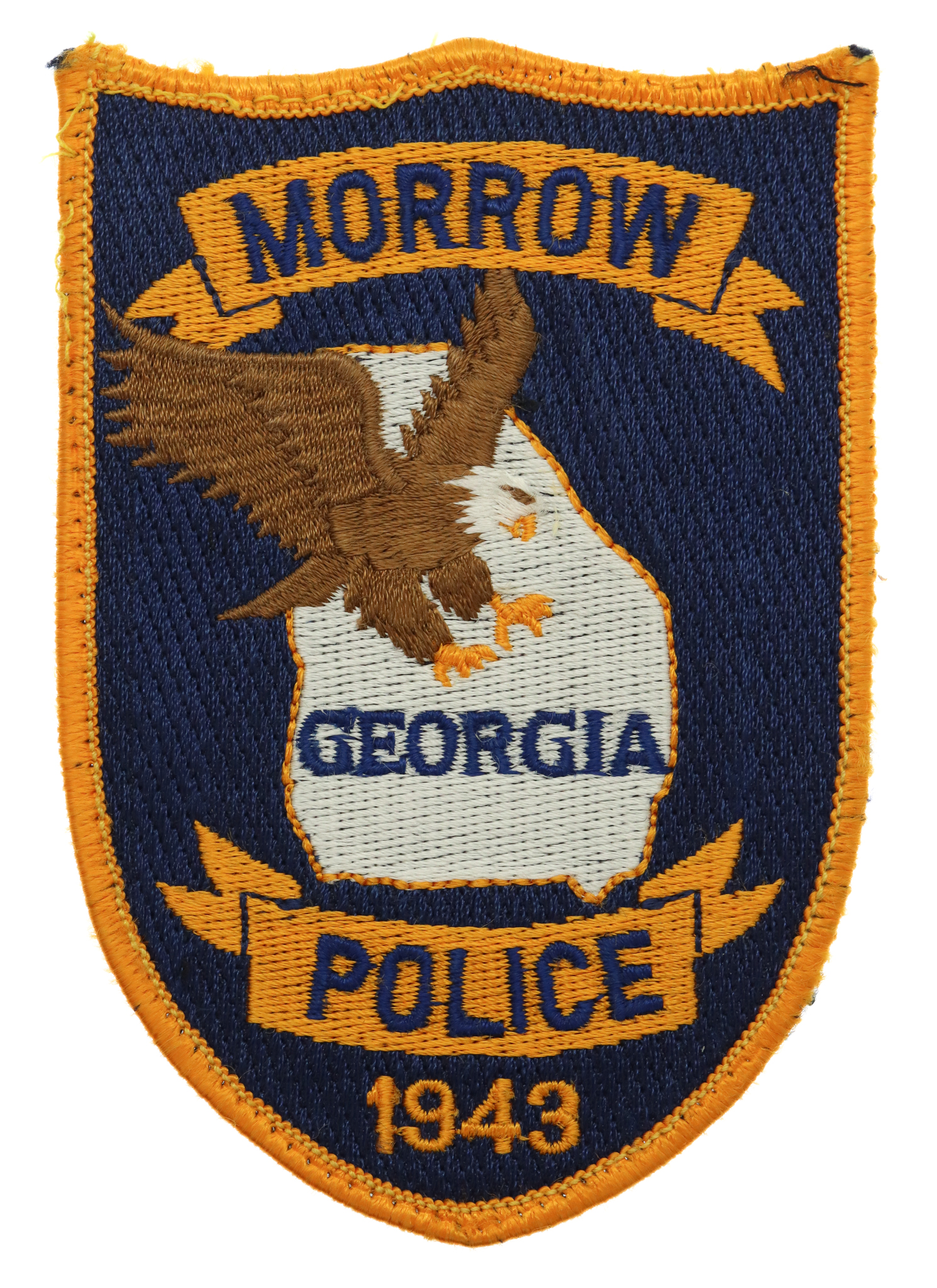 United States Morrow Police Georgia Cloth Patch