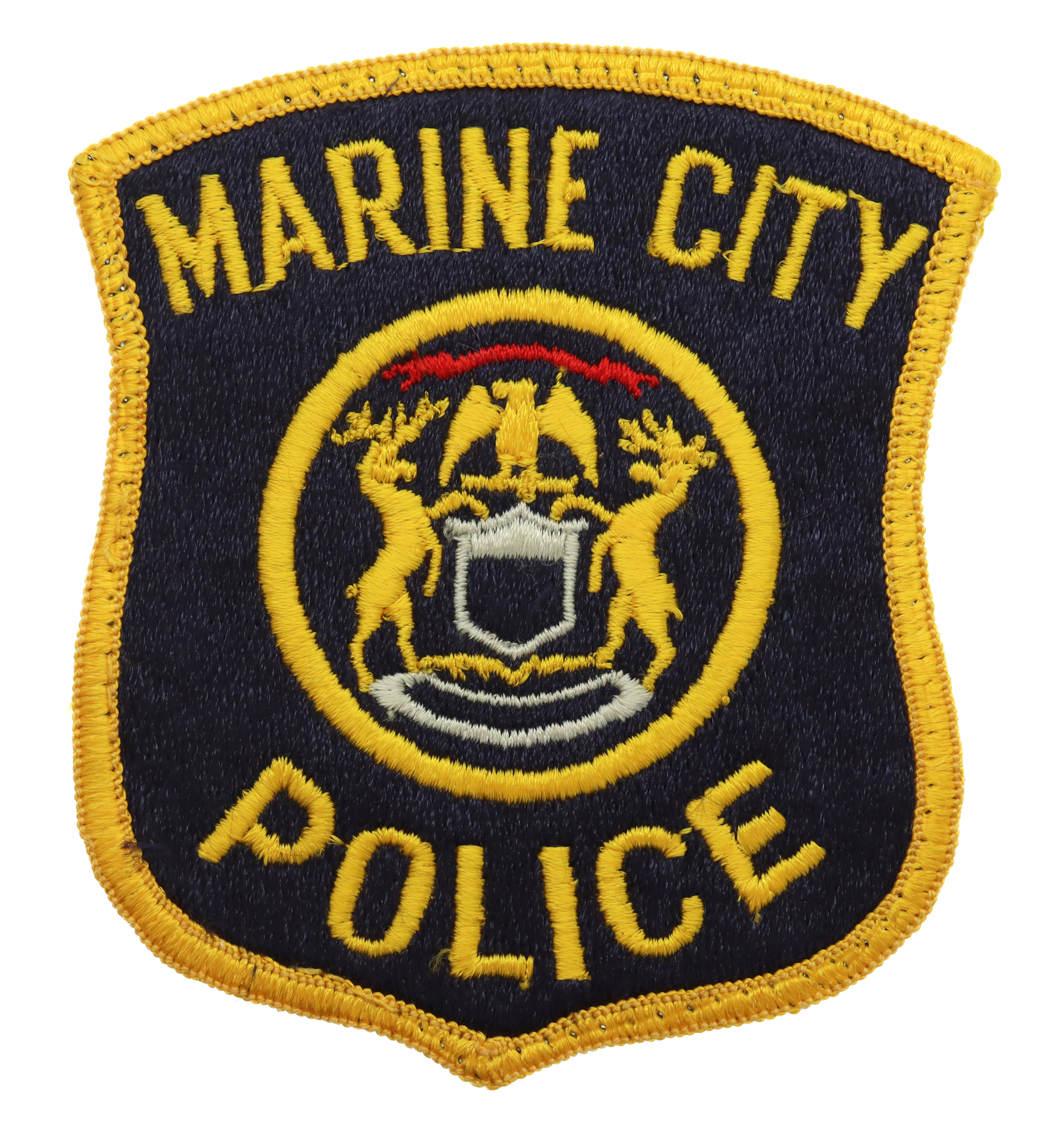 United States Marine City Police Cloth Patch