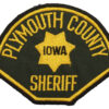 United States Plymouth County Sheriff Iowa Cloth Patch