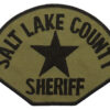 United States Salt Lake County Sheriff Cloth Patch