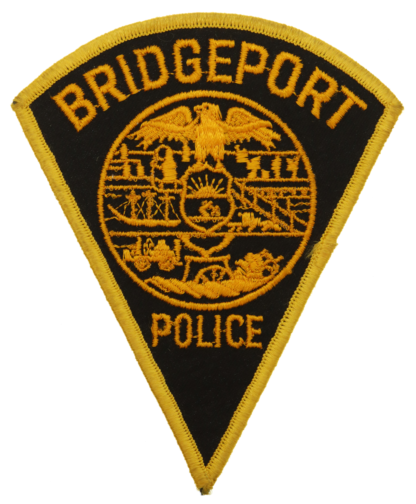 United States Bridgeport Police Cloth Patch
