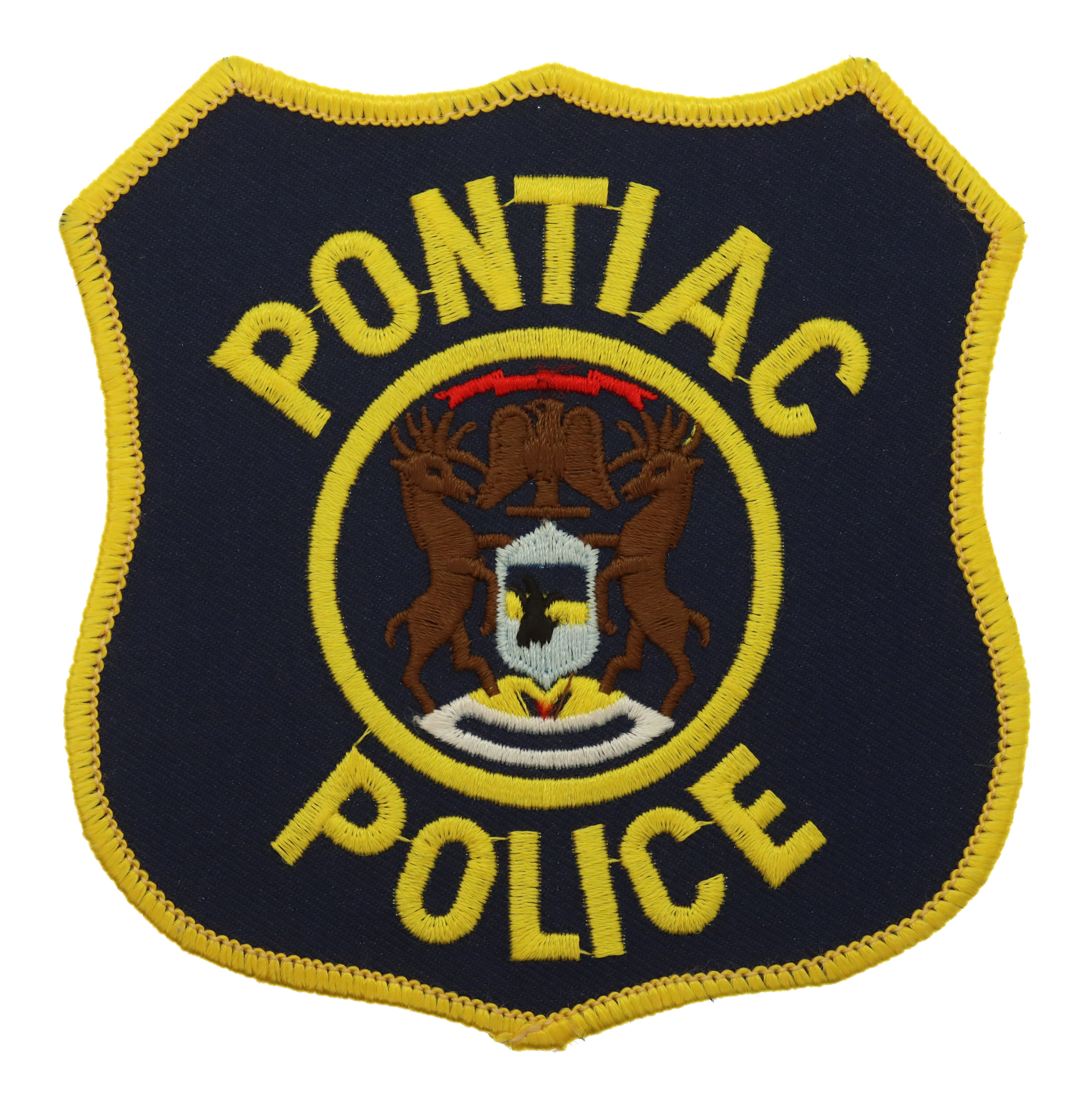 United States Pontiac Police Cloth Patch