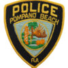 United States Pompano Beach Police FLA (Florida) Cloth Patch