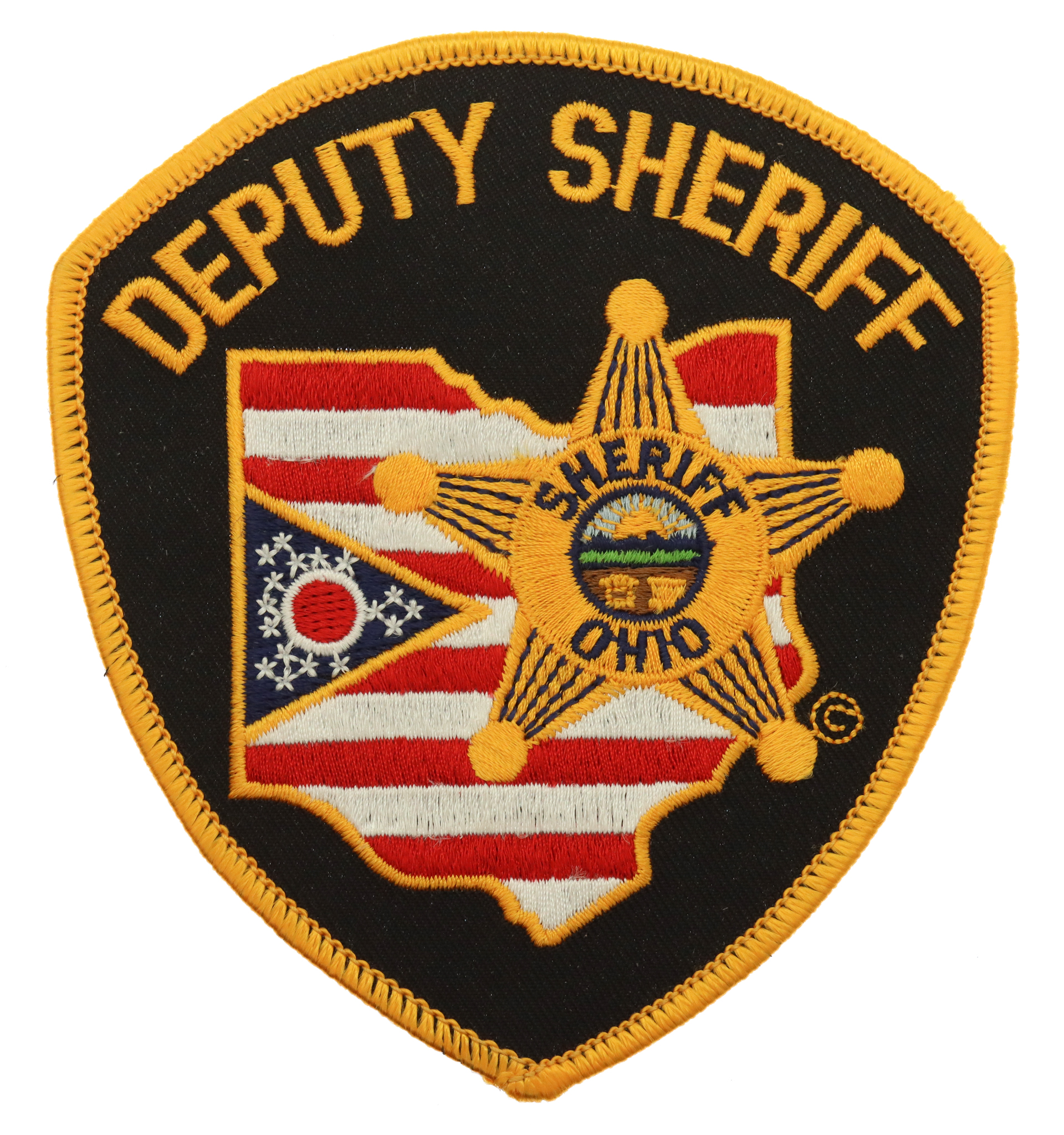 United States Deputy Sheriff Ohio Cloth Patch