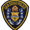 United States San Diego Police Patch Badge
