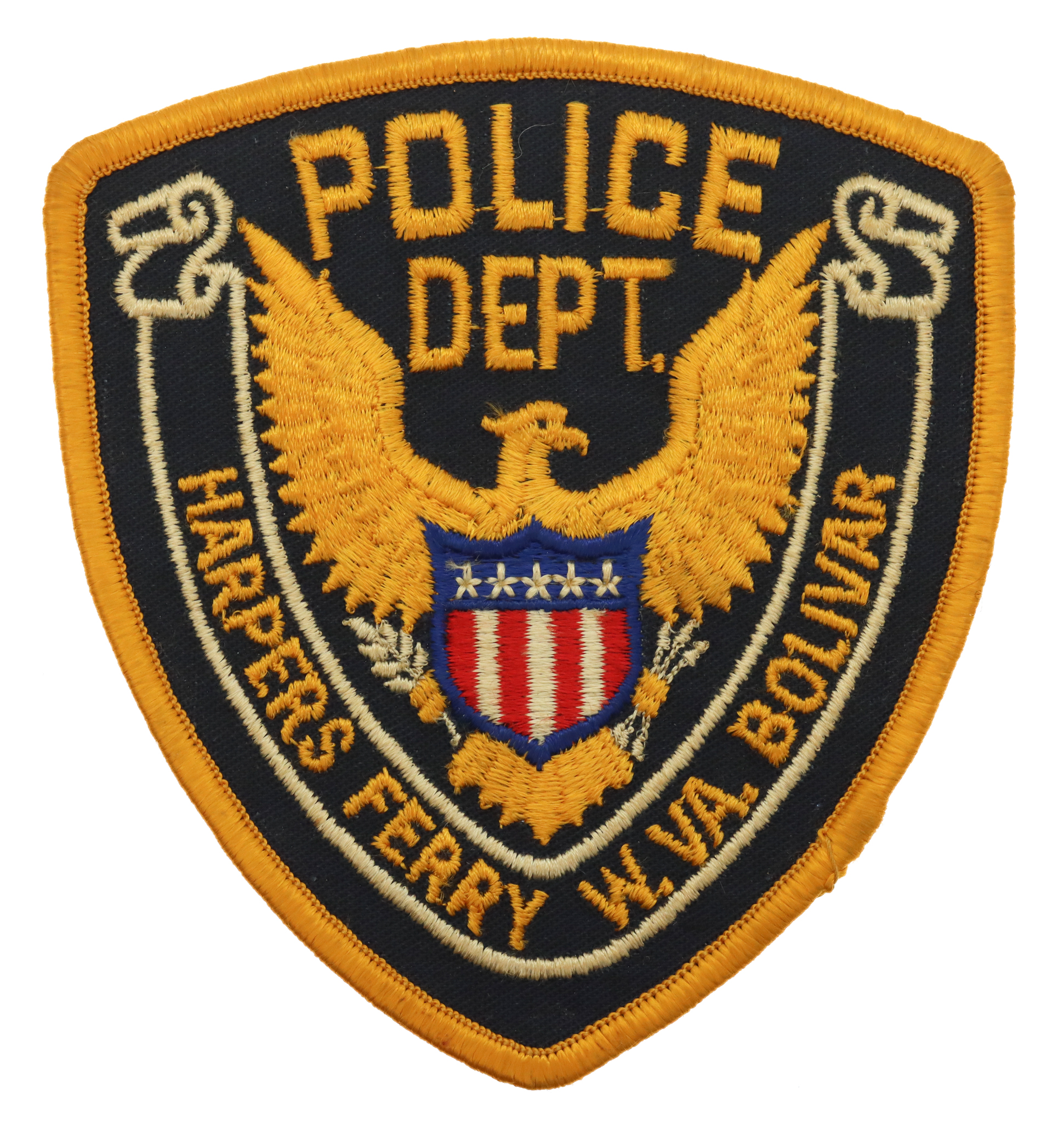 United States Harpers Ferry W.VA. Bolivar Police Dept. Cloth Patch
