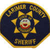 United States Larimer County State of Colorado Sheriff Cloth Patch