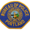 United States Bureau of Police Portland Cloth Patch