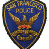 United States San Francisco Police Cloth Patch