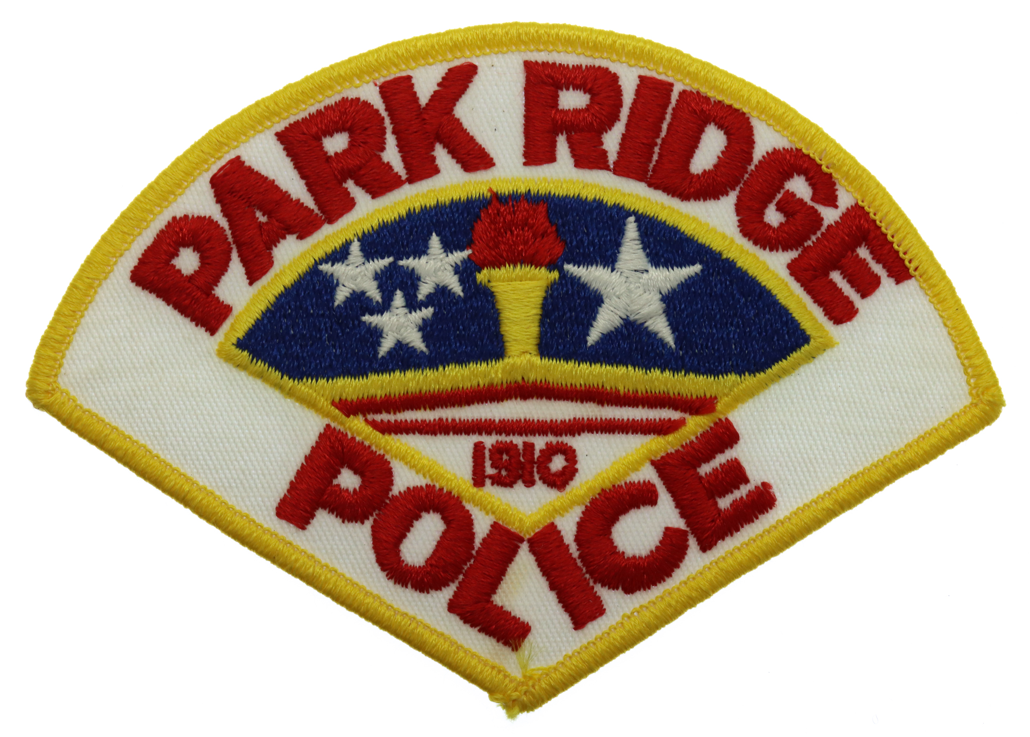 United States Park Ridge Police Cloth Patch
