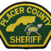 United States Placer County Sheriff Cloth Patch