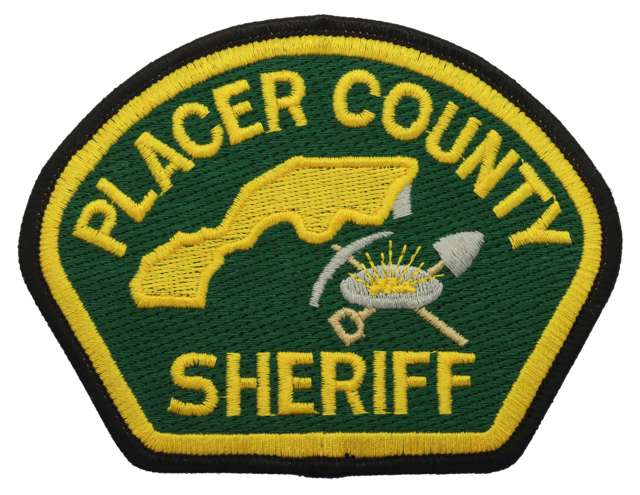 United States Placer County Sheriff Cloth Patch