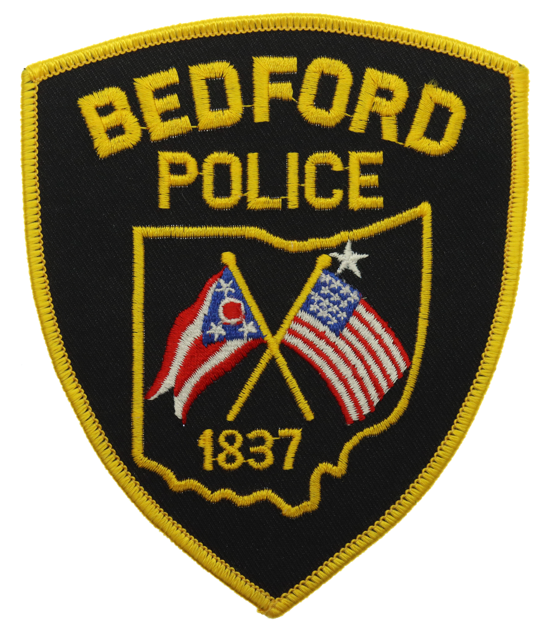 United States Bedford Police Cloth Patch