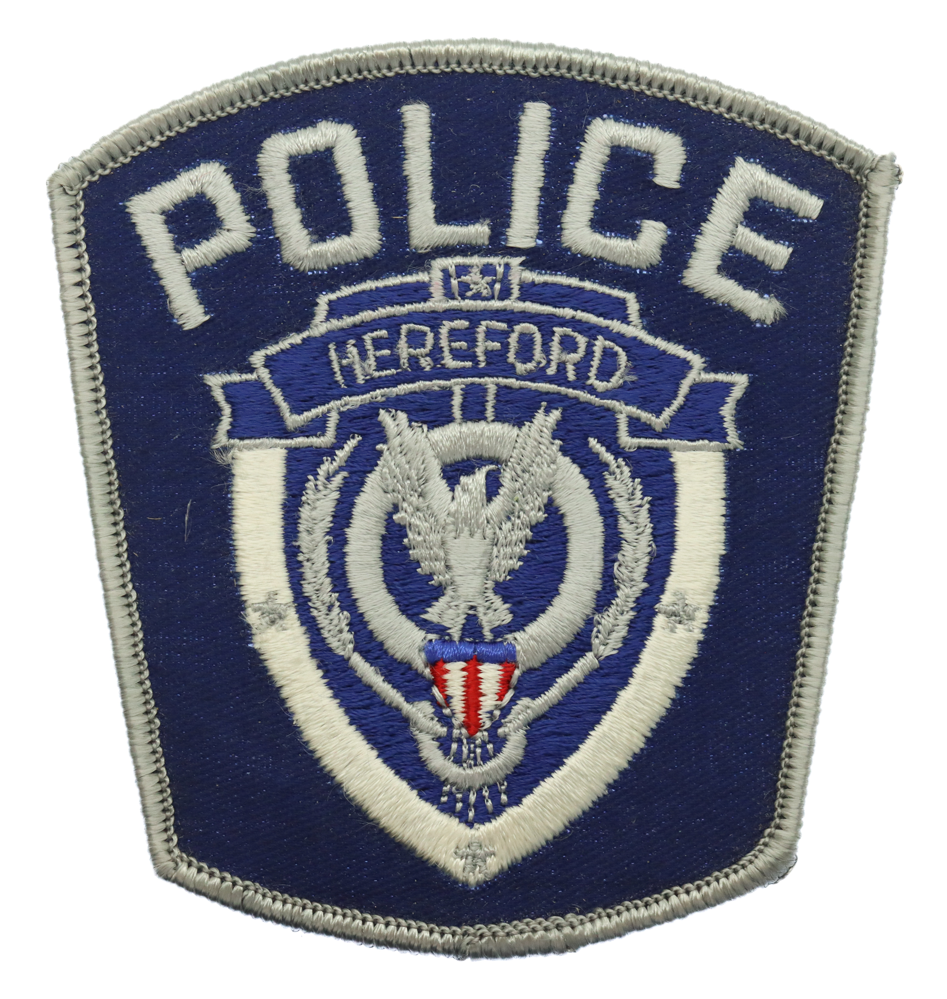 United States Hereford Police Cloth Patch