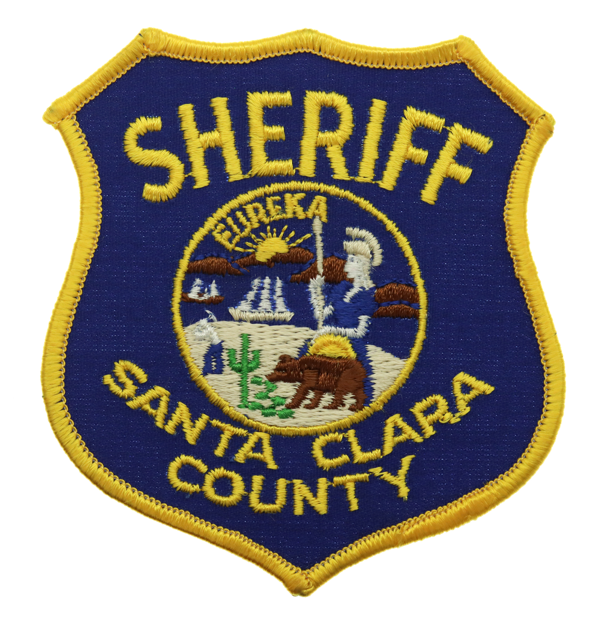 United States Santa Clara County Sheriff Cloth Patch