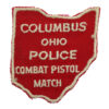 United States Columbus Ohio Police Combat Pistol Match Cloth Patch