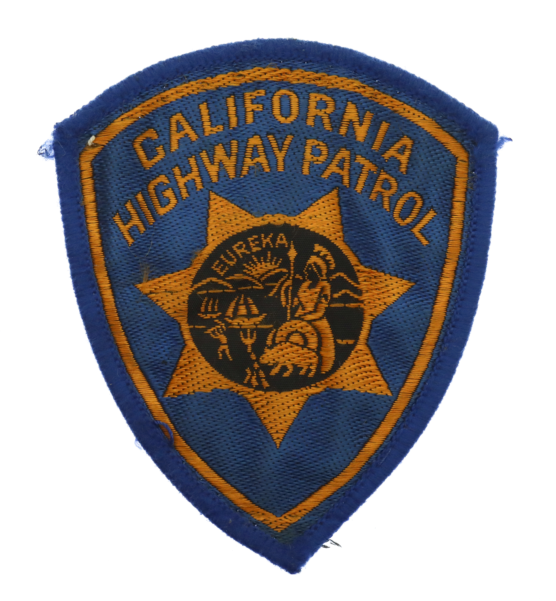 United States California Highway Patrol Cloth Patch Badge