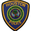 United States Houston Police Cloth Patch Badge
