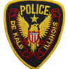 United States Illinois Police Cloth Patch Badge