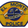 United States El Monte Police Cloth Patch Badge