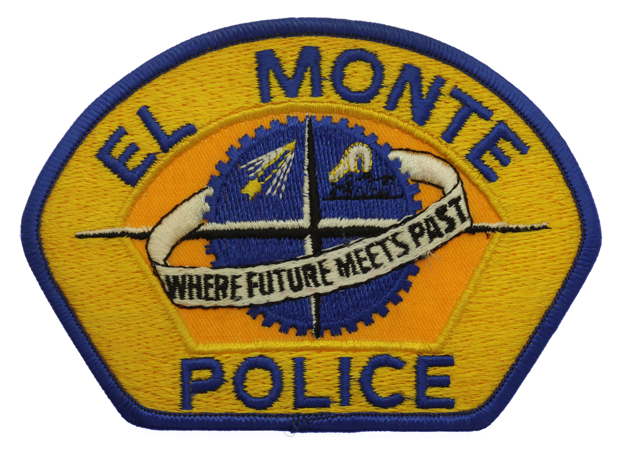 United States El Monte Police Cloth Patch Badge