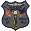 United States City of Bunker Hill Police Cloth Patch Badge