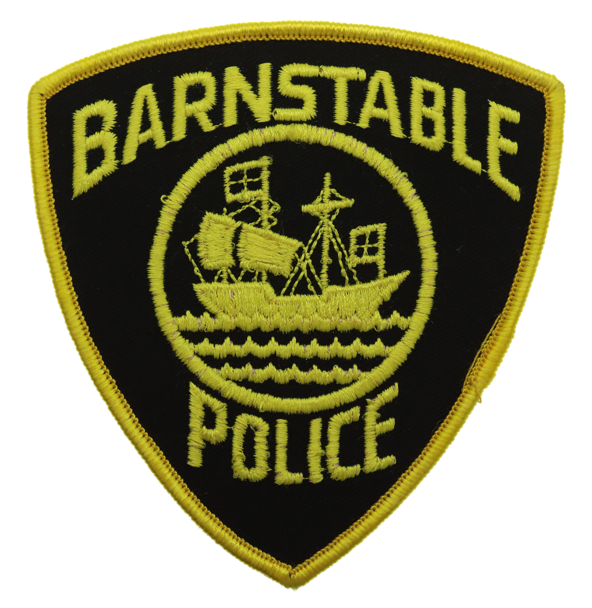 United States Barnstable Police Cloth Patch Badge