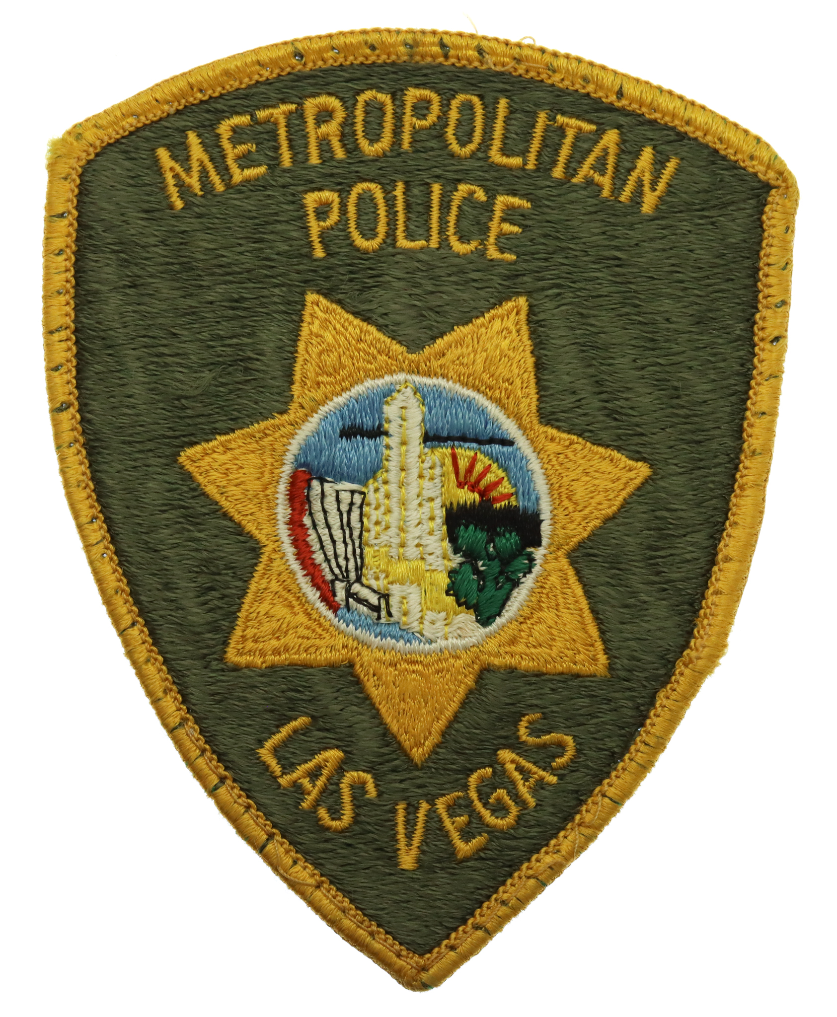 United States Las Vegas Metropolitan Police Cloth Patch Badge