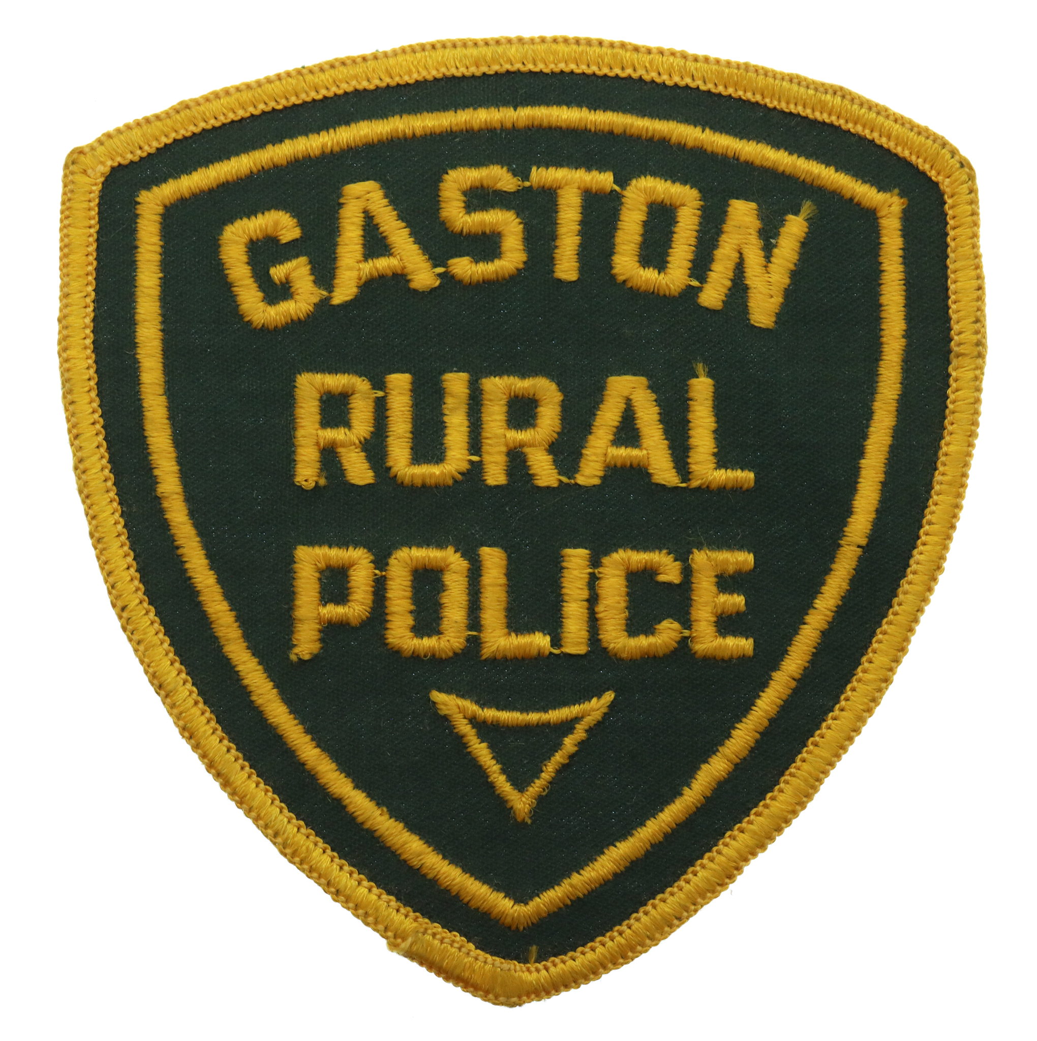 United States Gaston Rural Police Cloth Patch Badge