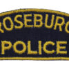 United States Roseburg Police Cloth Patch Badge