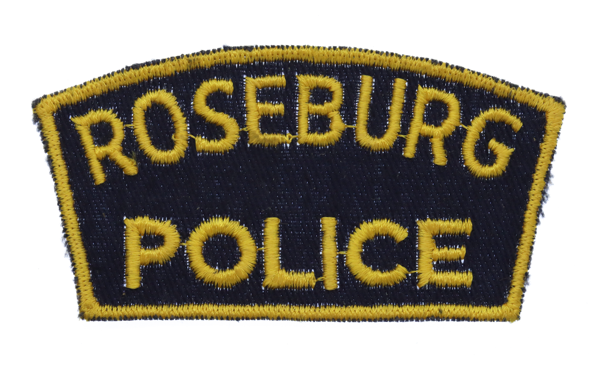 United States Roseburg Police Cloth Patch Badge