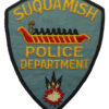 United States Suquamish Police Department Cloth Patch Badge
