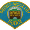 United States Sedro-Woolley Police Cloth Patch Badge