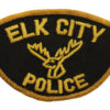 United States Elk City Police Cloth Patch Badge