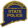 United States Connecticut State Police Cloth Patch Badge