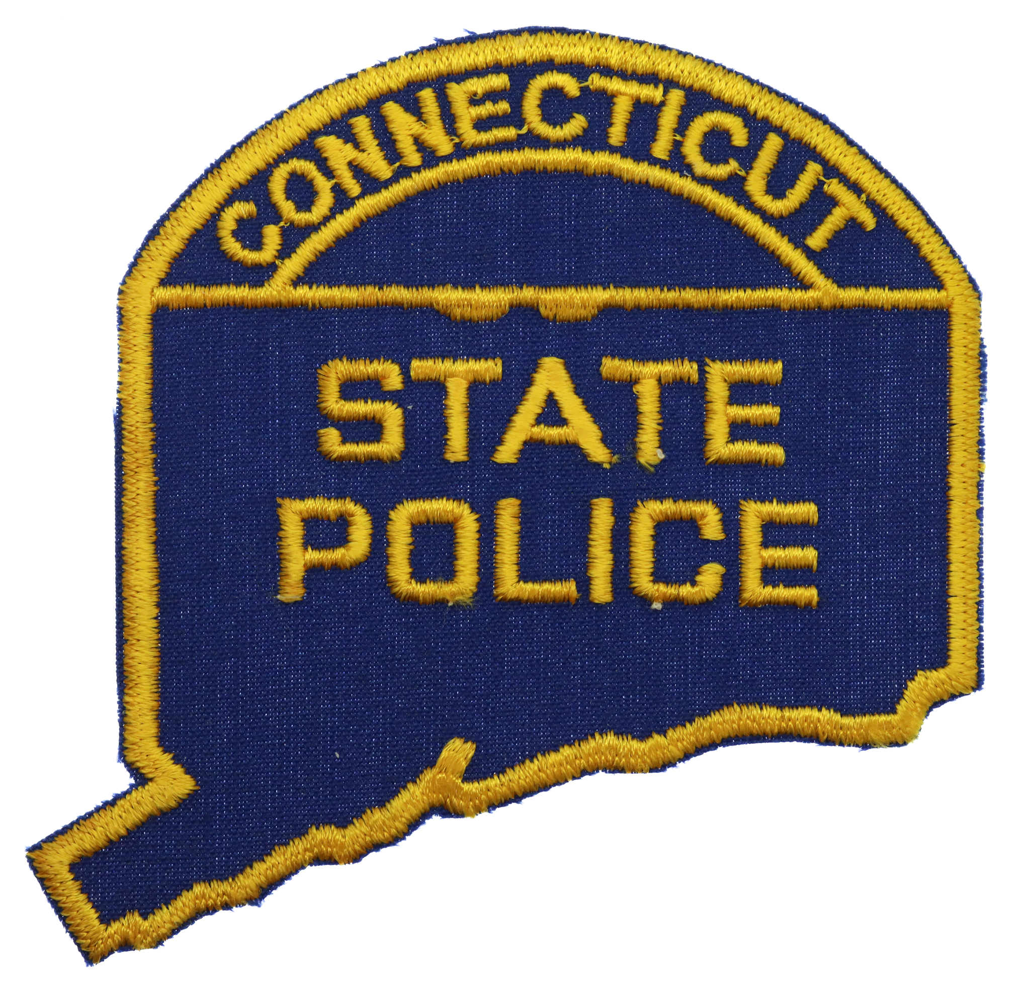 United States Connecticut State Police Cloth Patch Badge