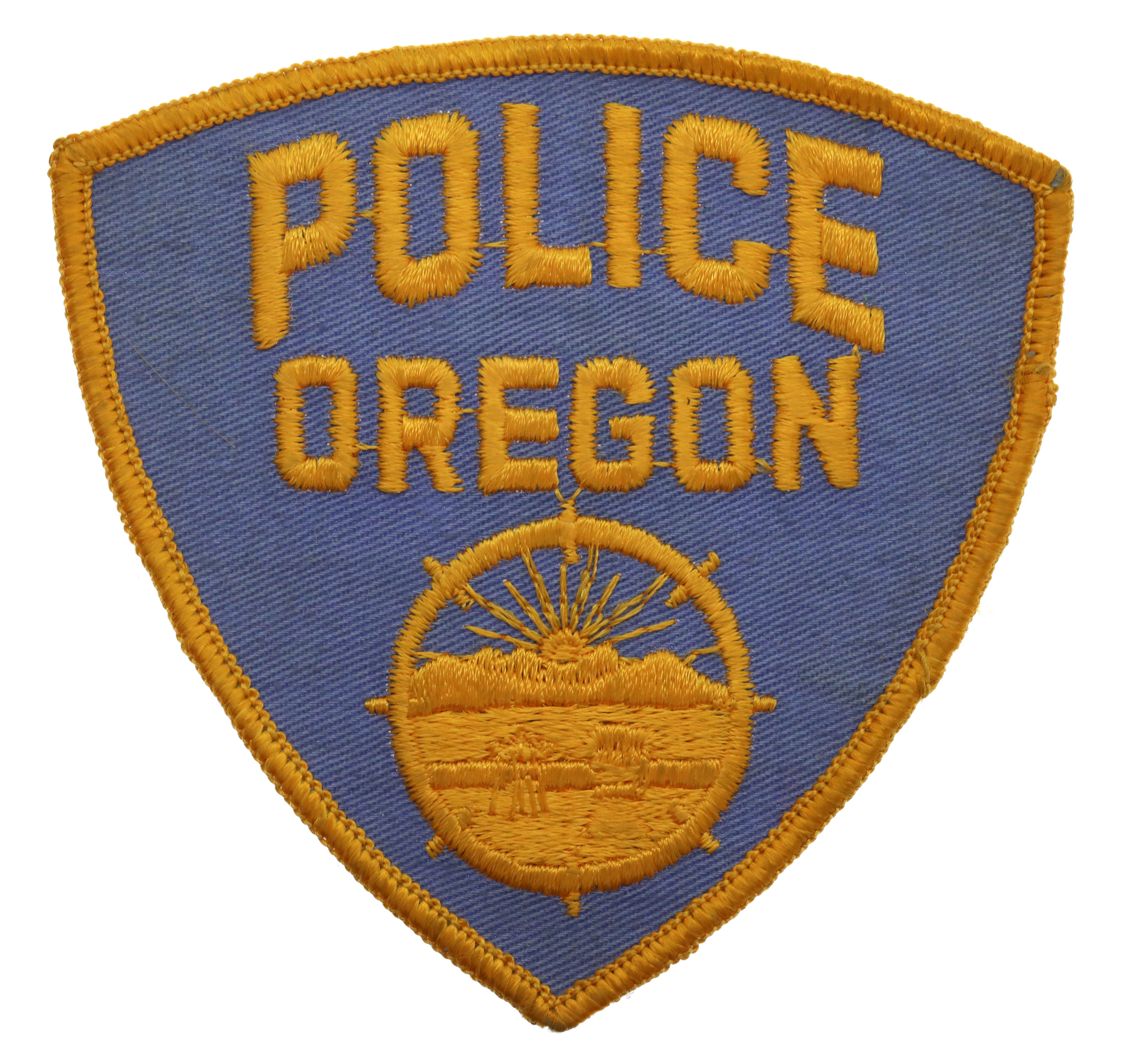 United States Police Oregon Cloth Patch Badge