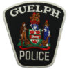 Canadian Guelph Police Cloth Patch Badge