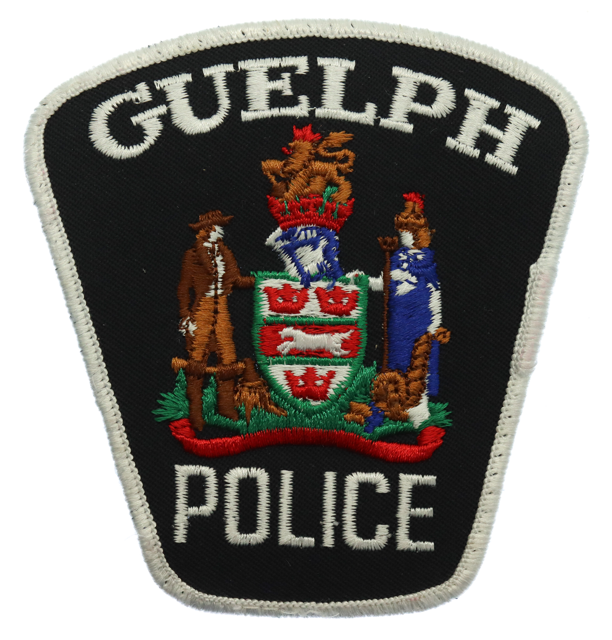 Canadian Guelph Police Cloth Patch Badge