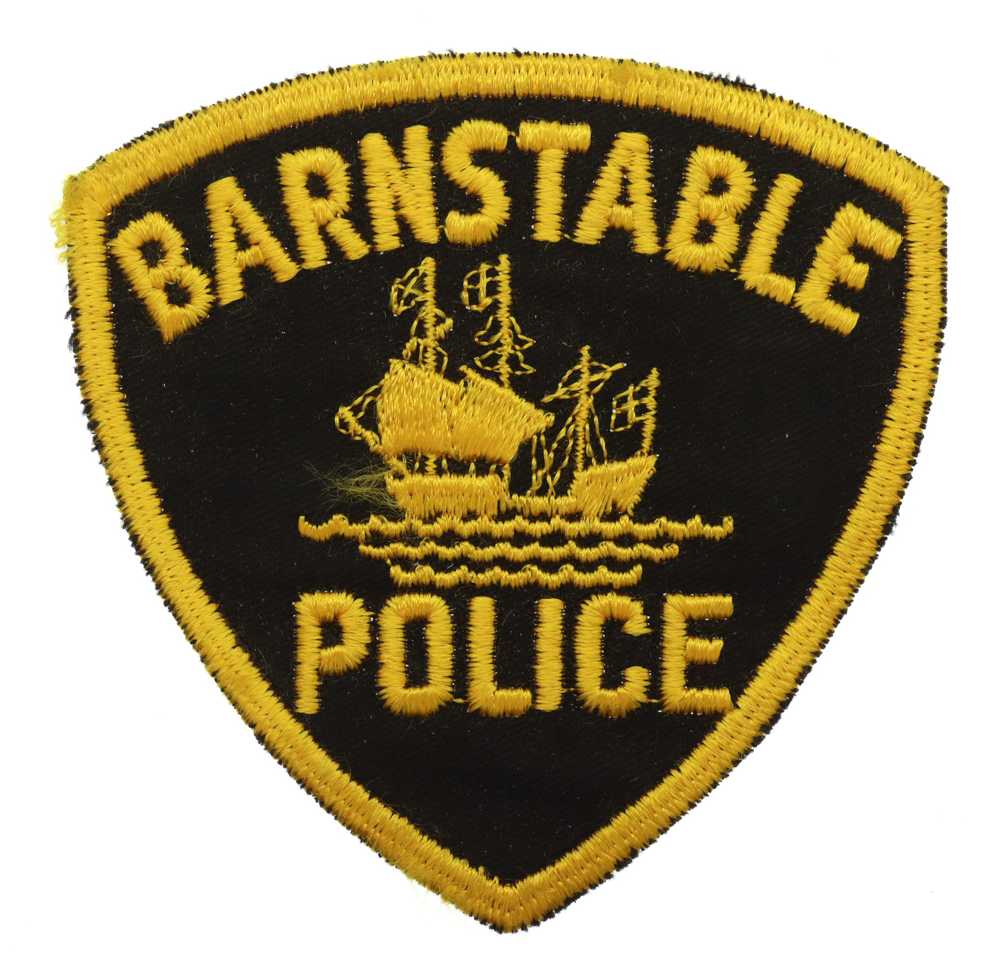 United States Barnstable Police Cloth Patch Badge