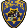 United States California Highway Patrol Cloth Patch Badge