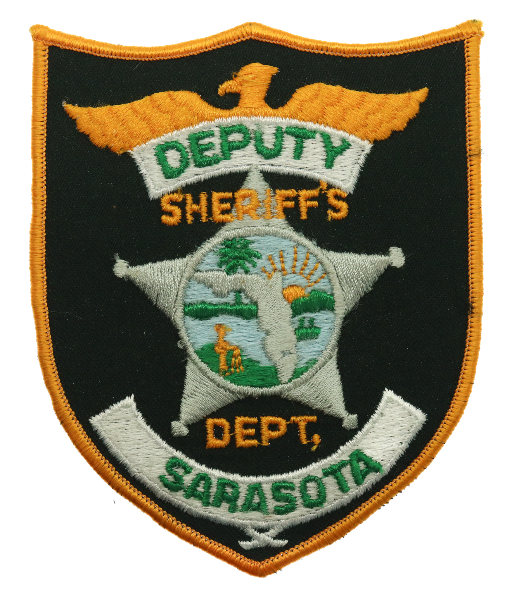 United States Deputy Sheriff's Dept. Sarasota Cloth Patch Badge
