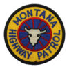 United States Montana Highway Patrol Cloth Patch Badge