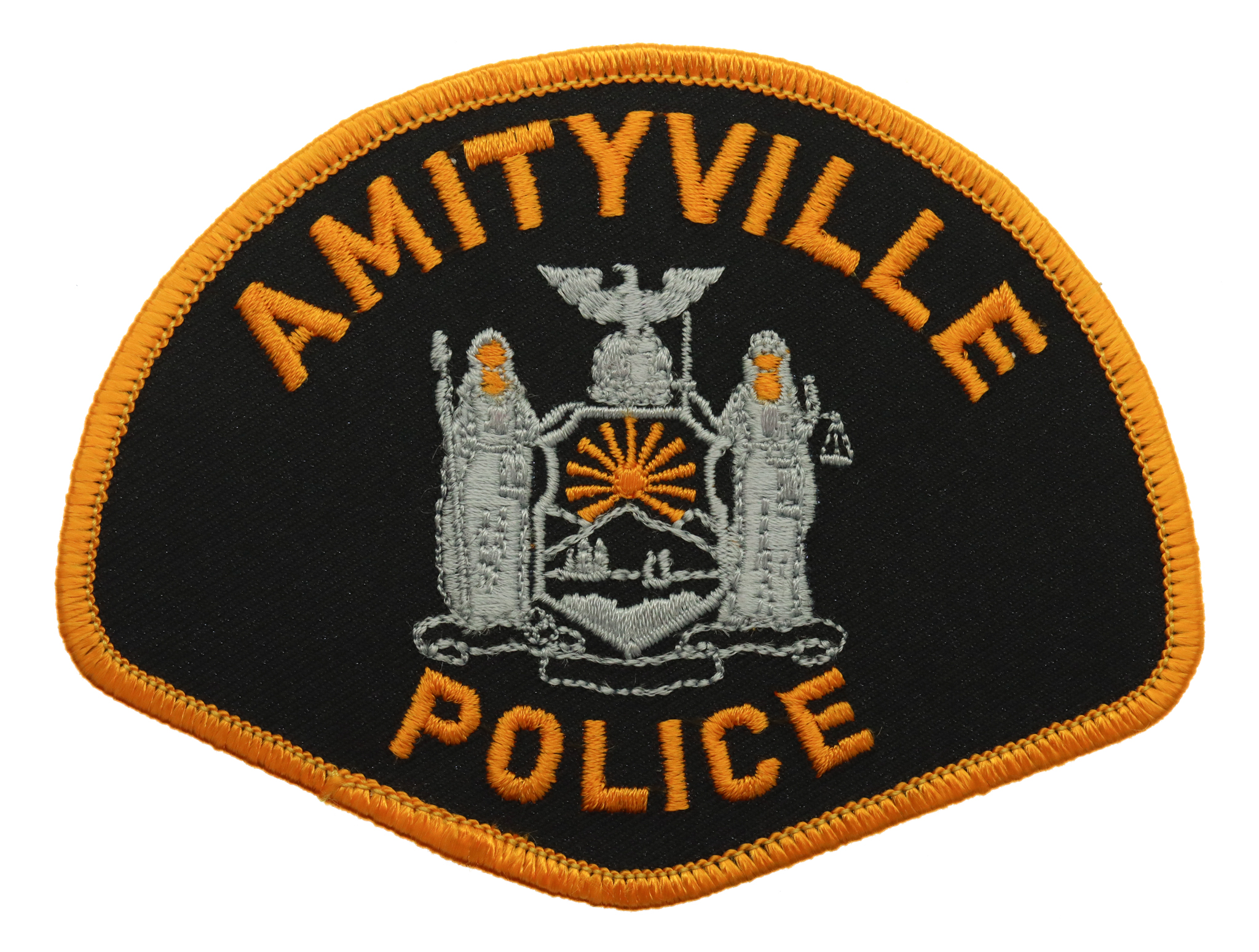 United States Amityville Police Cloth Patch Badge