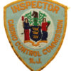 United States Inspector Casino Control Commission N.J. Cloth Patch Badge