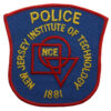 United States New Jersey Institute of Technology Police Cloth Patch Badge