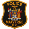 United States Malverne N.Y. Police Cloth Patch Badge