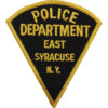 United States East Syracuse N.Y. Police Department Cloth Patch Badge