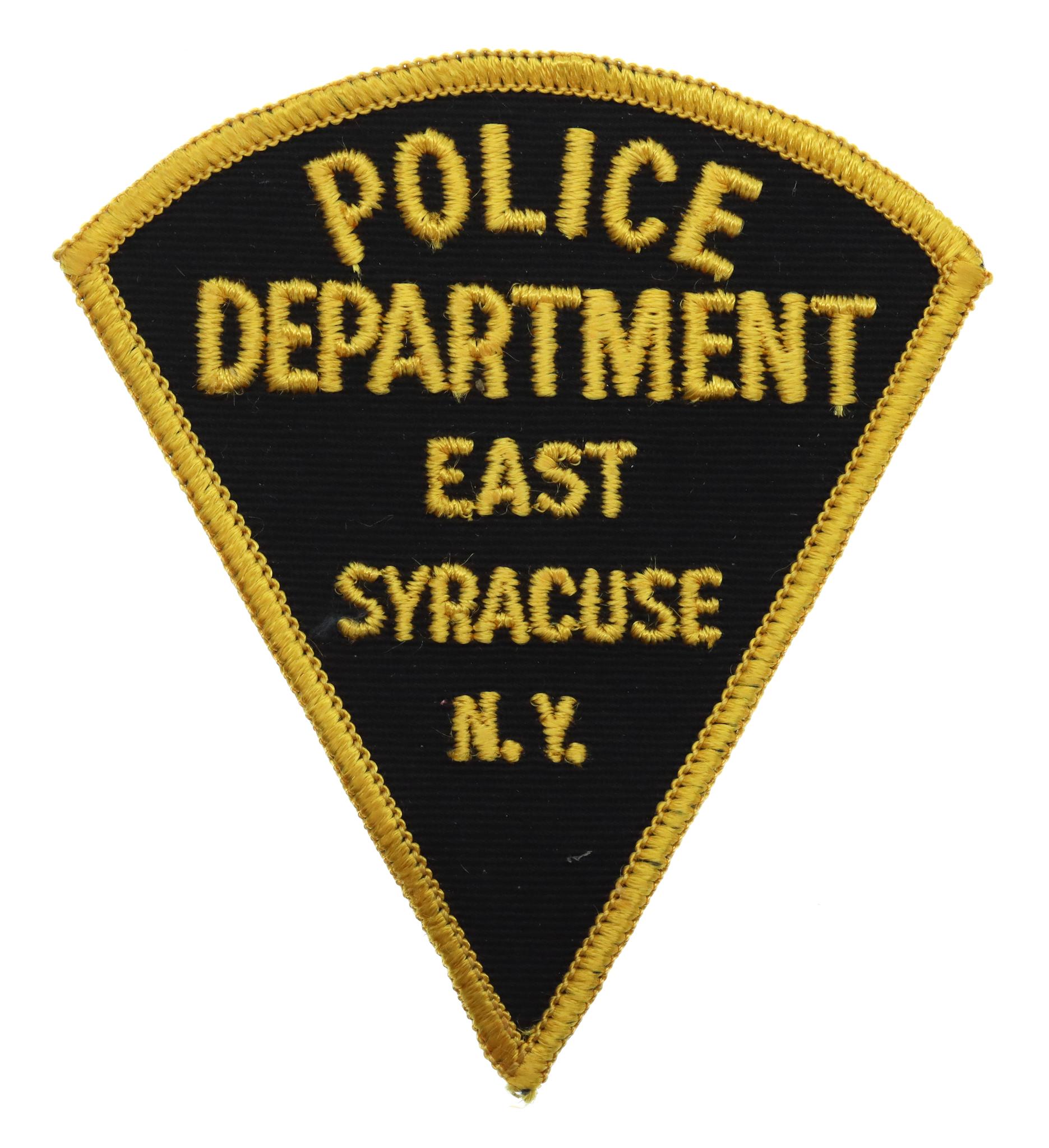 United States East Syracuse N.Y. Police Department Cloth Patch Badge
